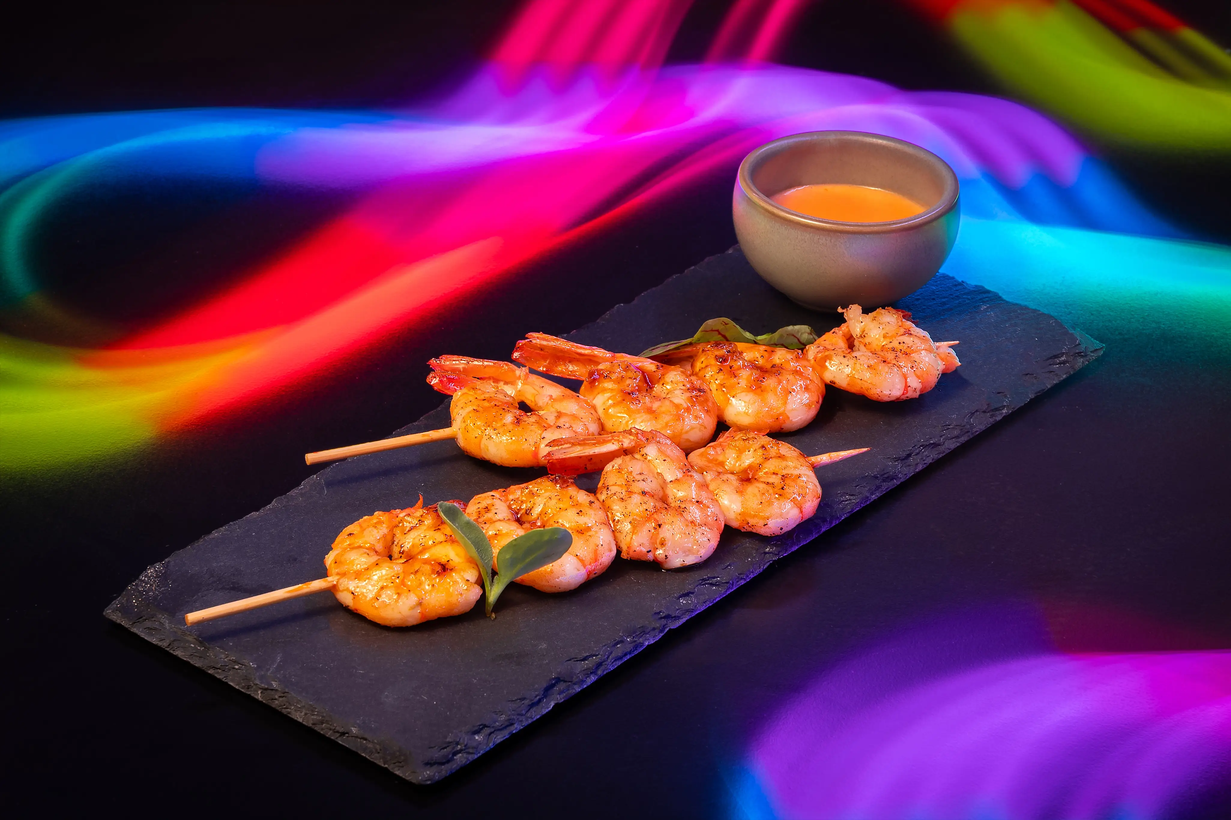 Кушияки из тигровой креветки